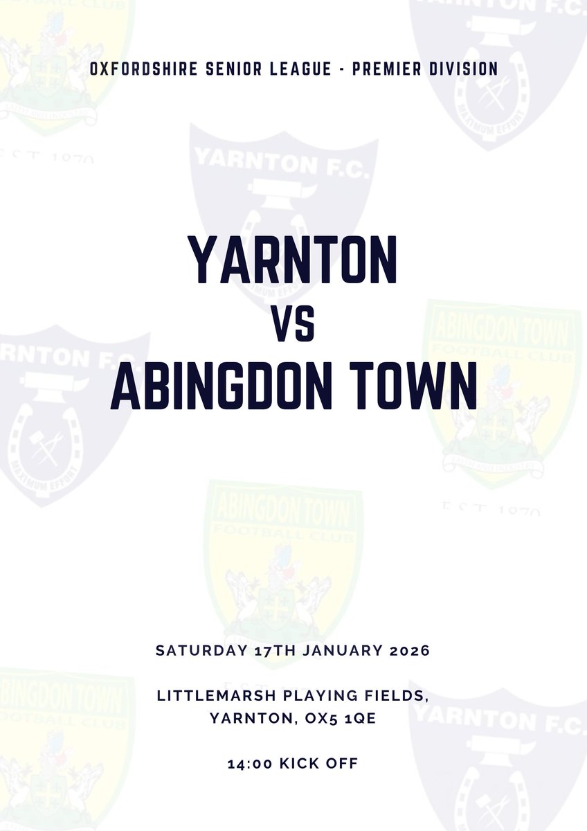 Yarnton FC tweet media
