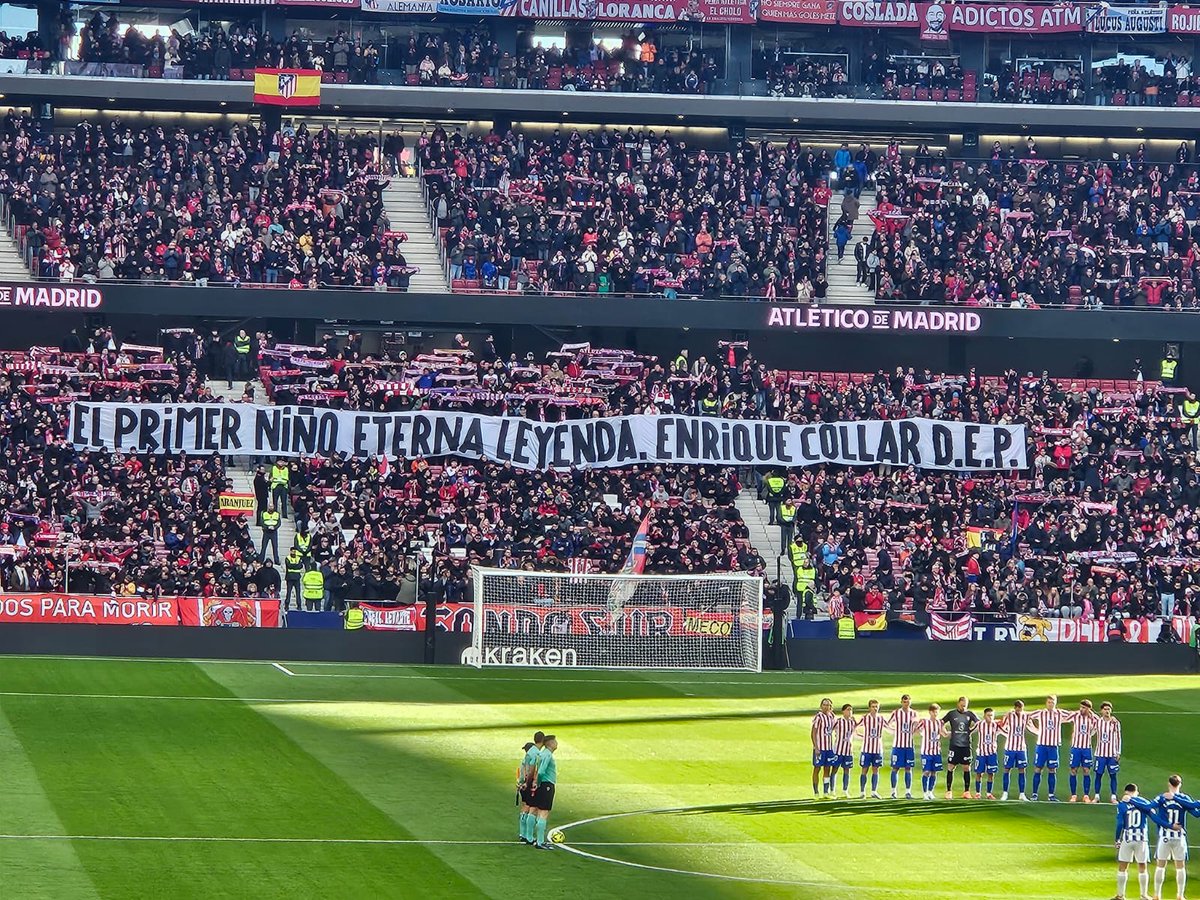 FA82Oficial's tweet image. Siempre orgullosos de los que lucharon por nuestra camiseta e hicieron del Atlético de Madrid su vida.