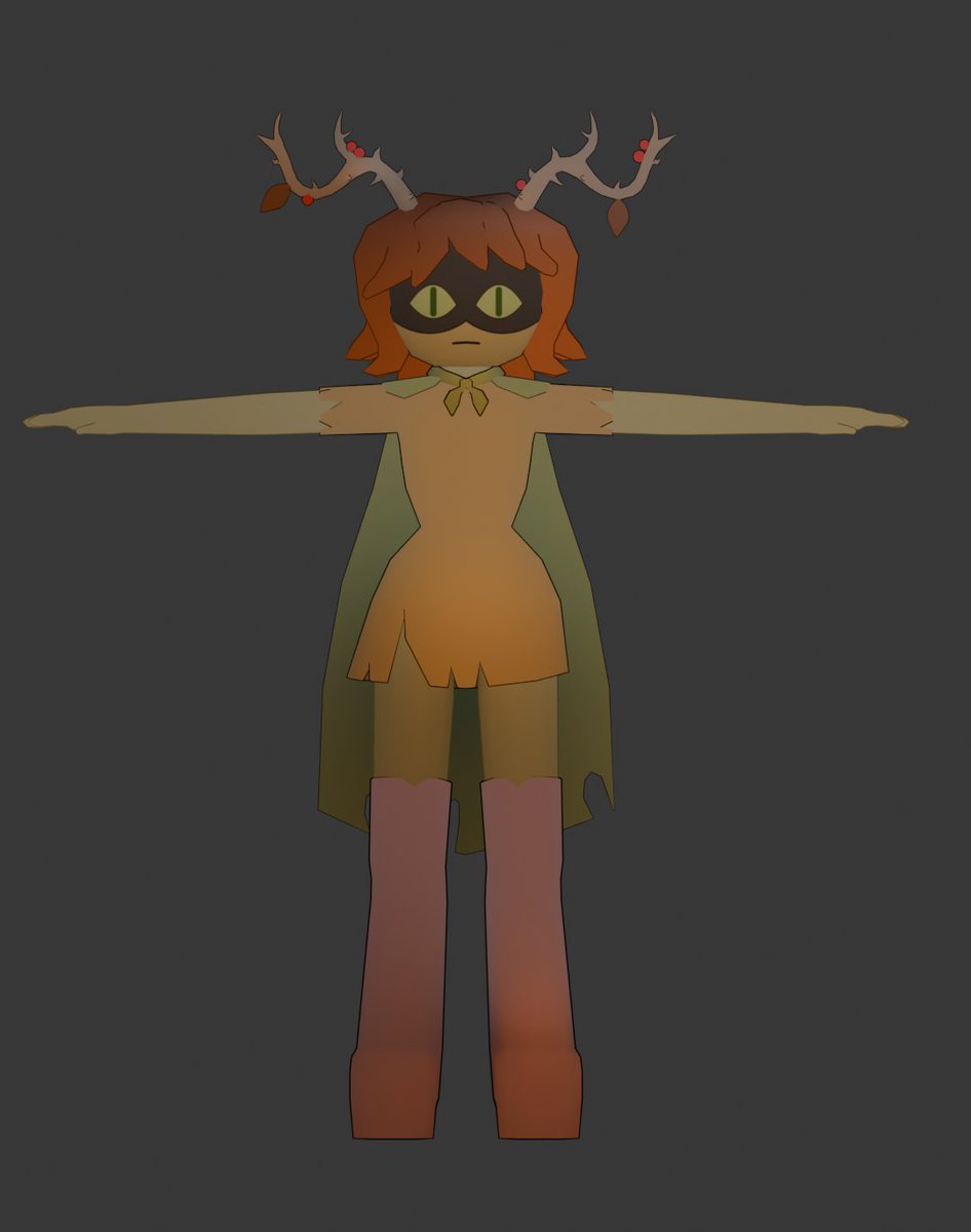 Kurbo19's tweet photo. boom! That's another huntress wizard model done didn't like how the shaders ended up looking in the last one so I made sure to spend some time making them look good with this one.

#adventuretime #fionnaandcake #blender3d #blender #3dmodelling https://t.co/JrtGgbR0V4