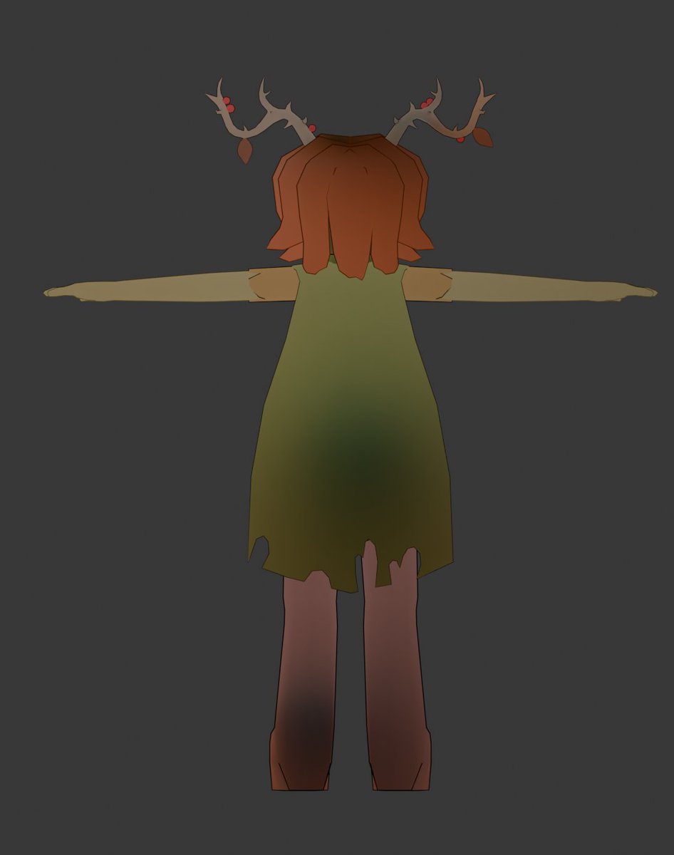 Kurbo19's tweet photo. boom! That's another huntress wizard model done didn't like how the shaders ended up looking in the last one so I made sure to spend some time making them look good with this one.

#adventuretime #fionnaandcake #blender3d #blender #3dmodelling https://t.co/JrtGgbR0V4