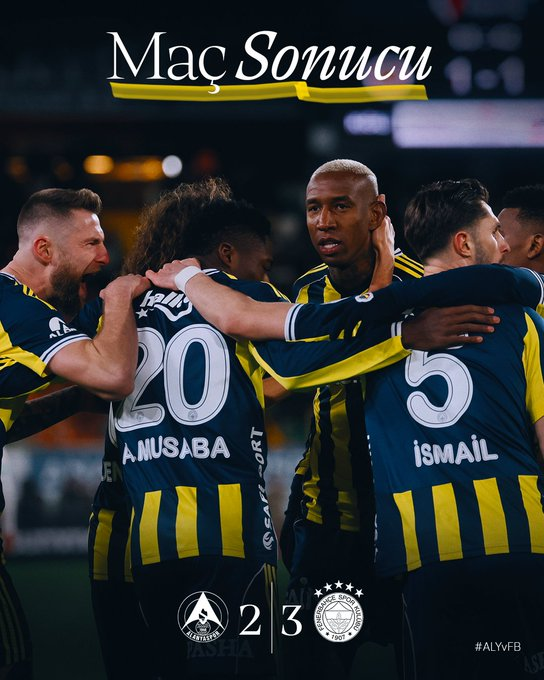 fbtvcanli's tweet photo. Alanya'dan 3 puanla dönüyoruz! 💪

#ALYvFB https://t.co/ngRLUUaK7j