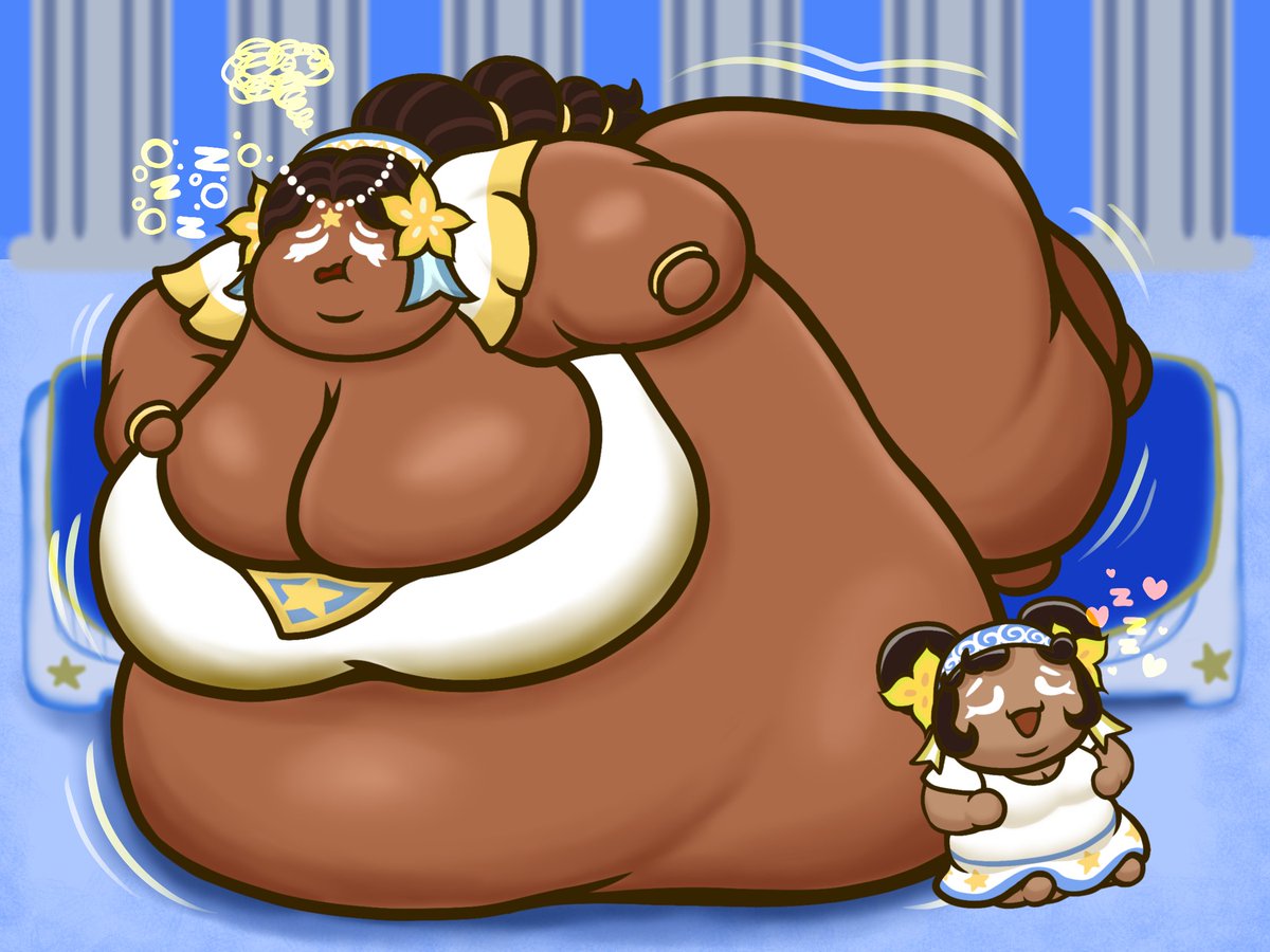 It was hard work getting her to bed, but it was worth it. Hopefully, she's comfortable.

[Starfruit Cookie]

A birthday gift to my friend <a href="/kirigamium/">Kirigamium</a>