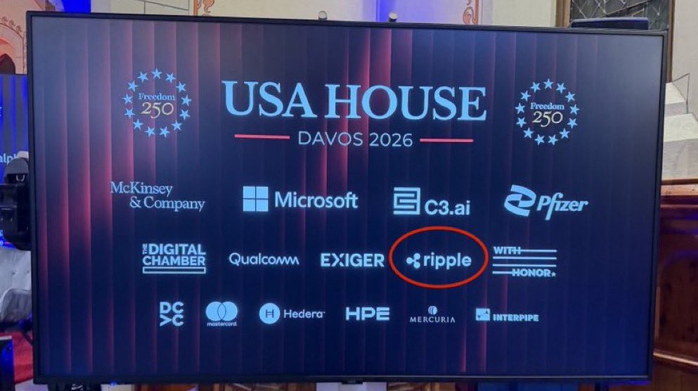pumpius's tweet image. RIPPLE 🇨🇭 DAVOS 👀