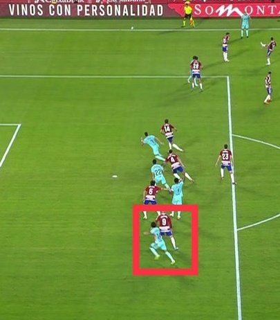 JosxFCB's tweet image. El gol de Joao Félix en Granada te lo anulan porque Ferran estando a 10 metros del balón dicen que interfiere.

Hoy es gol.