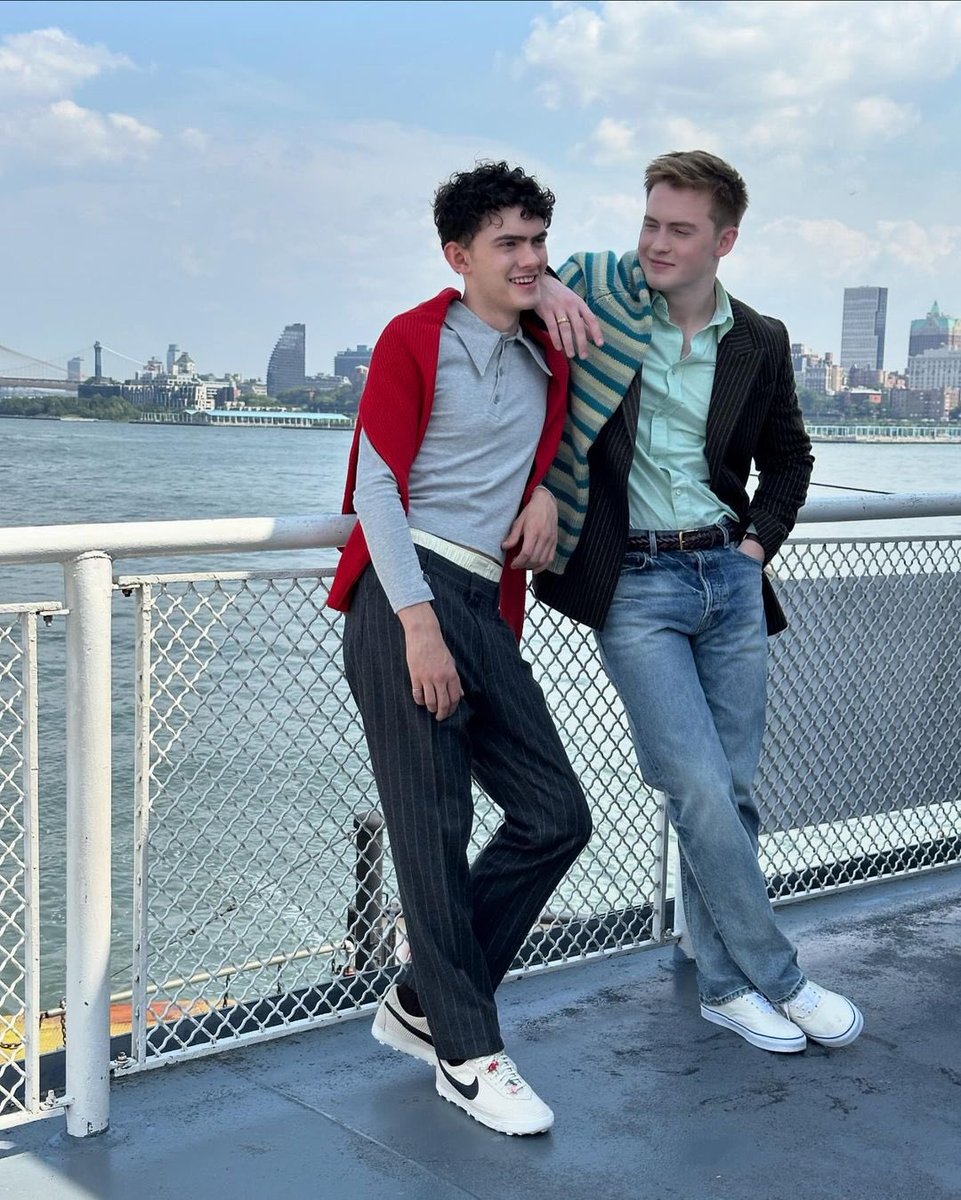 kitconnorfiles's tweet photo. Kit Connor and Joe Locke behind the scenes of their gq hype photoshoot 

Picture credits to:ellemenopeeee on Instagram https://t.co/ypba1r5uoX
