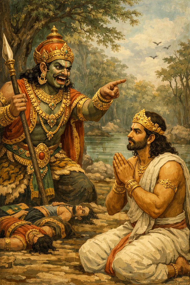 ByolBook's tweet photo. "What is the greatest wonder in the world?" Asked Yaksha to Yudhishthir 

The Prince replied , " That, every single day, people die, Yet the living think they are immortal." 

#Mahabharat #quote https://t.co/ZcFxVEWxXC