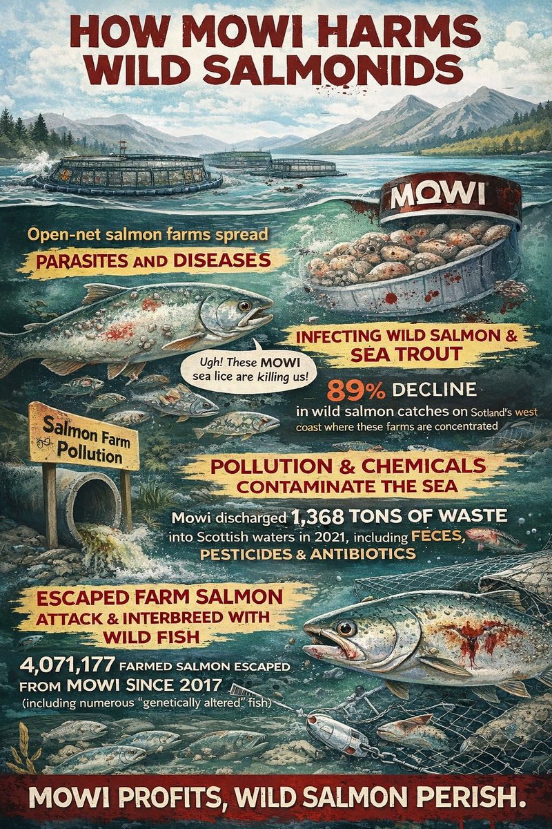 Greenwashing from FishFarms and reality juxtaposed. Why does <a href="/SP_RuralAffairs/">Rural Affairs and Islands Committee</a> continue to allow this awful industry to grow and harm our beautiful country ?