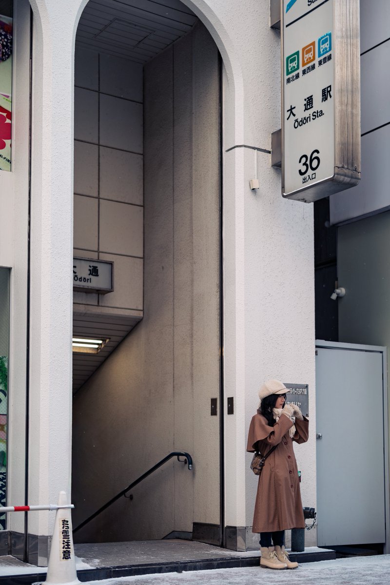 EOS R6markⅡ、
RF50mm F1.2L USM
#keika
#ポートレート
#狸小路商店街