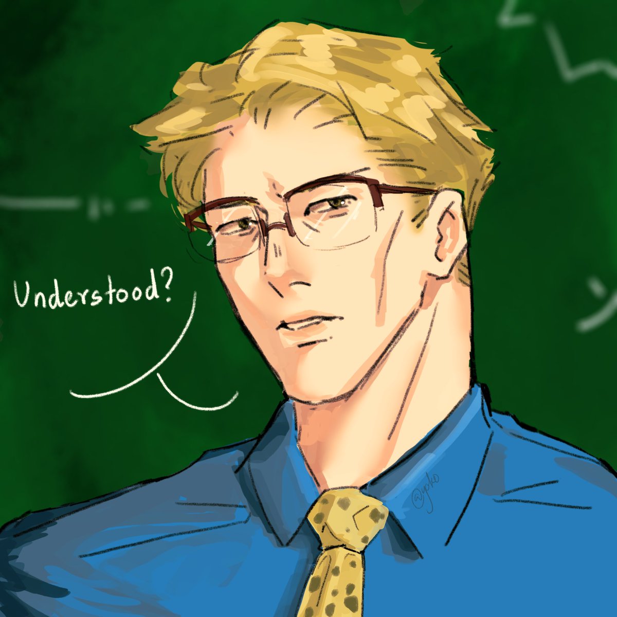 YArt2526's tweet image. Teacher AU returns #nanamikento #jjk