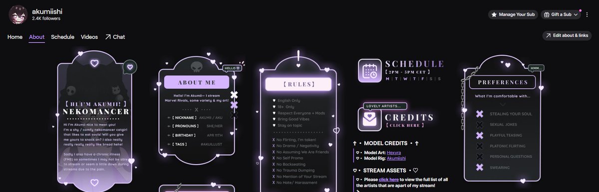 my panels are looking super cute thanks to <a href="/AssetShop_/">AssetShop</a>  💜

will work on them more tomorrow but I really like them so far!! 💜