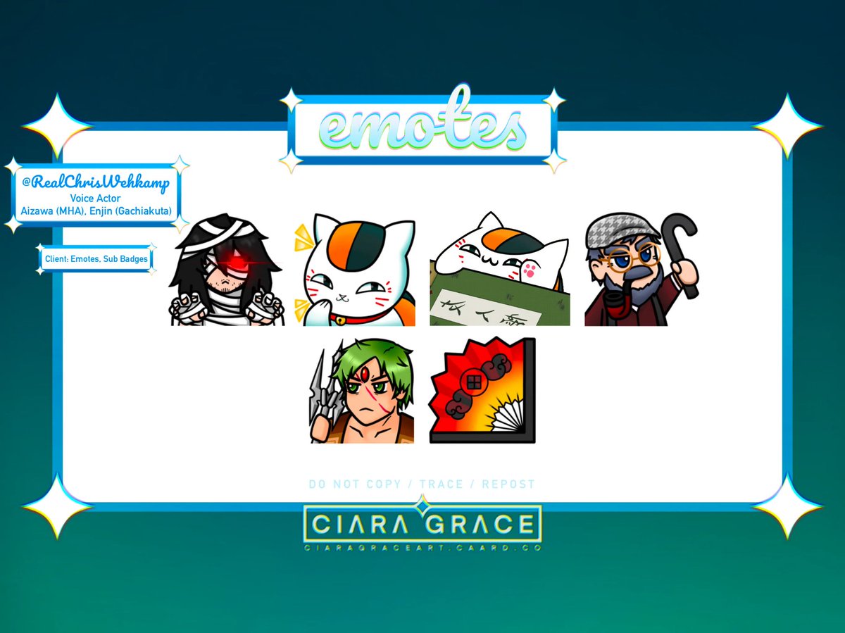 StarlyteElixir's tweet photo. @justinbriner Hi Justin! If you're looking for emotes (or art prints in the future, etc), I can definitely help! Here are some examples of my work. ☺️
https://t.co/nWLO2XYOI1 https://t.co/Ilm3fzJlMQ