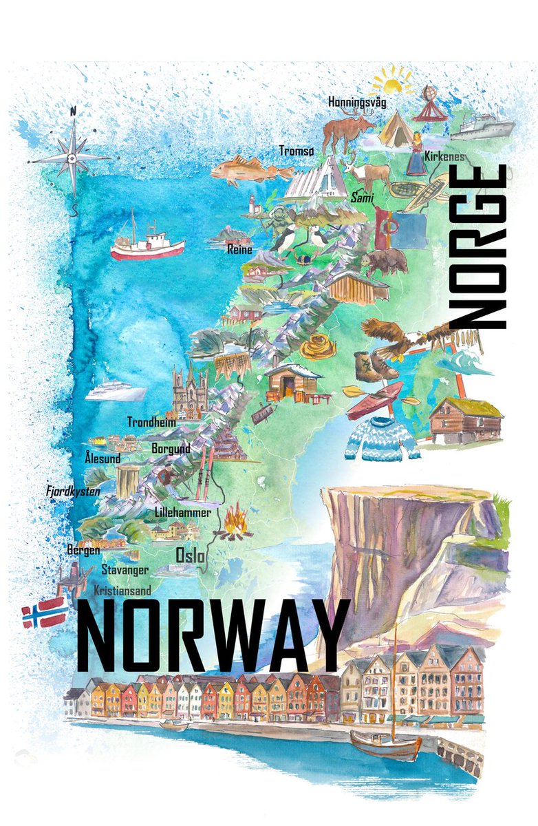 Artshop77's tweet photo. Lofoten &amp; Vesterålen — Illustrated Norway Map 🇳🇴🗺️
Rugged peaks, fjords &amp; Arctic villages
🖼️ Fine Art &amp; Canvas → Etsy
🎁 Gifts &amp; Home Decor → Redbubble
👉 https://t.co/zfpj8YXYT9
👉 https://t.co/80SmgF8Poh
#Lofoten #norway #Artmap #illustratedmap #travelmap #art https://t.co/Kksg6lusN5