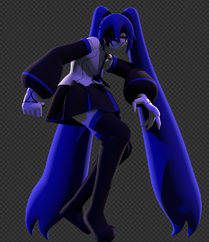 2011x Rework Poses another diva render just in the 2011x pose #dominoeffectrblx