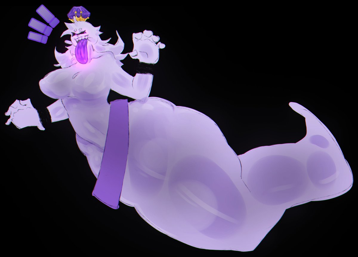 Moreguee's tweet image. King Boo hot take