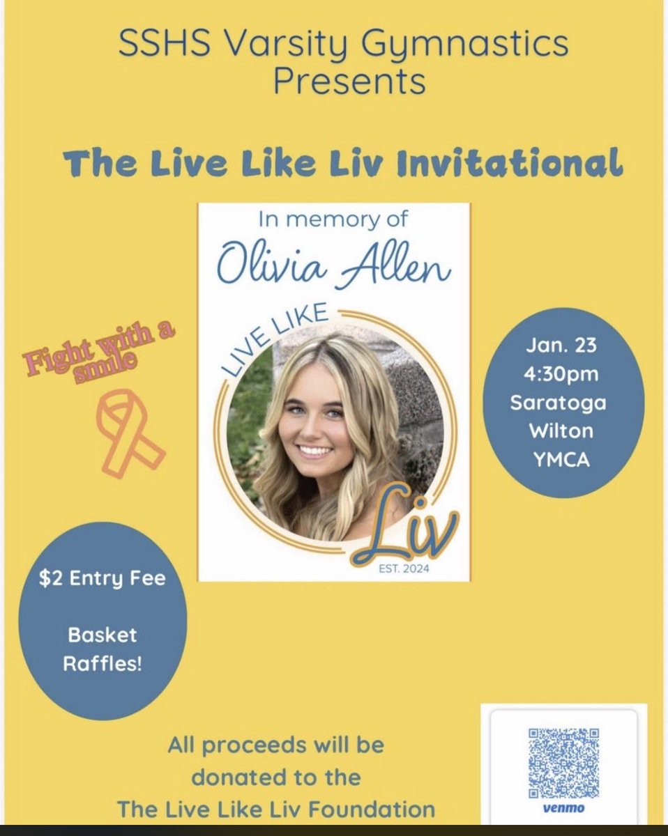 In loving memory … help us support this wonderful cause. <a href="/GymnasticsToga/">Saratoga Gymnastics</a> <a href="/TogaAthletics/">Toga Athletics</a> <a href="/we_are_maple/">Maple Avenue MS</a>
