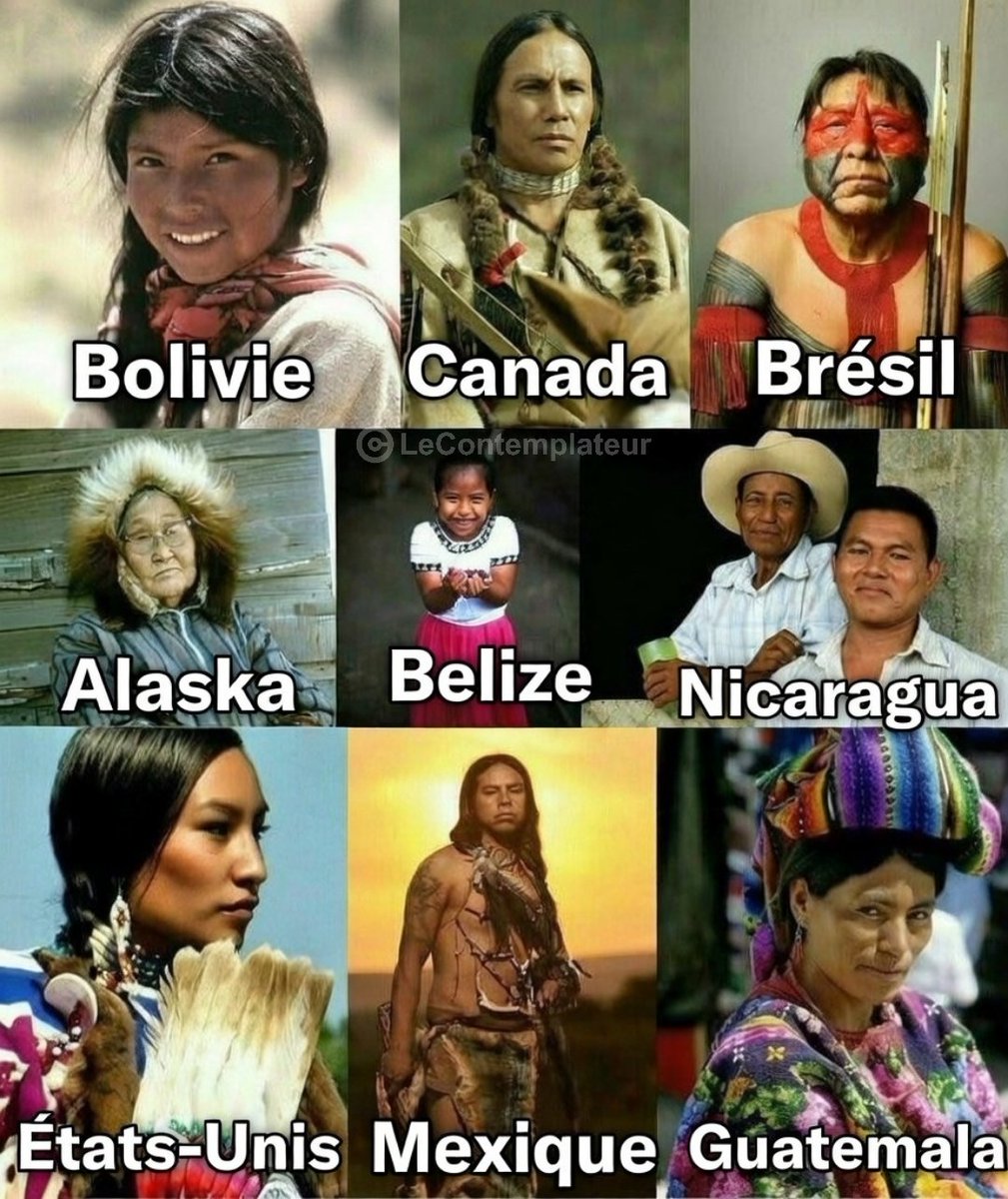 LeContempIateur's tweet image. Voilà à quoi ressemblent les vrais américains. 🇺🇲🪶