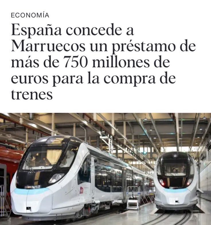 ArturoVilla_'s tweet image. ¿Cuántos km de vías se podrían haber mejorado con los 228 millones que el Gobierno dio a Egipto para su Metro?

¿Cuántos trenes se podrían haber modernizado con los 750 millones a Marruecos para sus trenes?

¡Hasta los cojones!