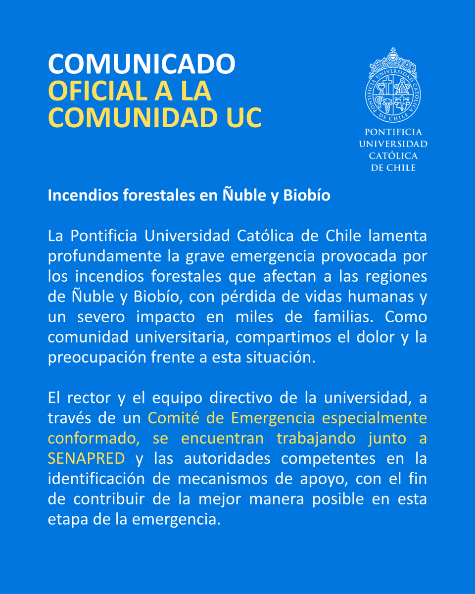 Universidad Católica tweet media