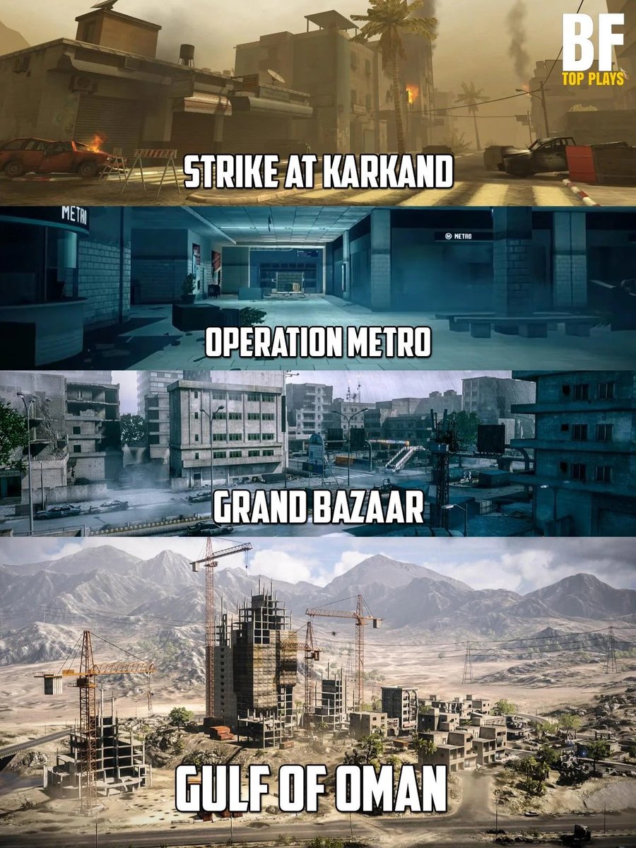 BattlefieldInte's tweet image. If DICE gave you the power to bring back one Battlefield map, which are you choosing? 👇

#Battlefield6