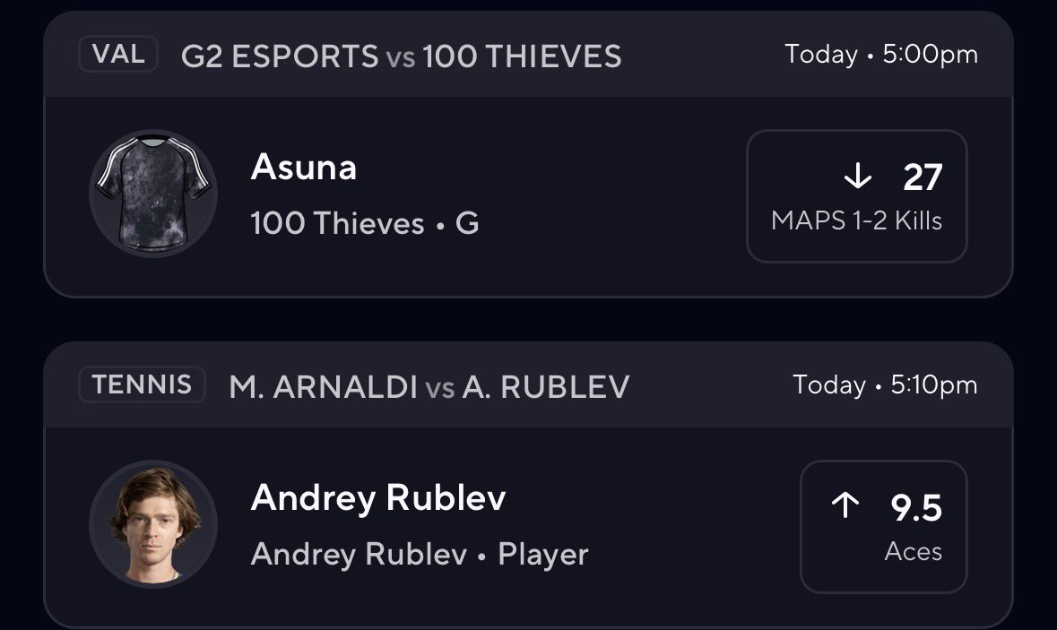 dropshotpoints's tweet image. VAL/Tennis Collab 🔫🎾

Collab w/ @AWPerDFS 

Let’s get it done 🫡