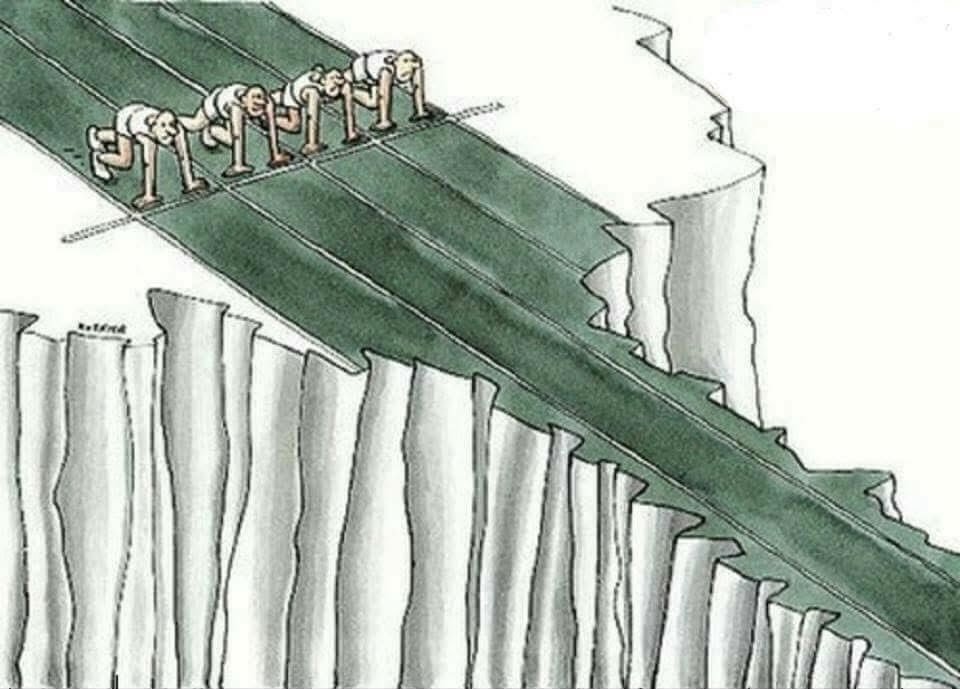 Aynı şartlarda başlamak, yarışın adaletli olduğunu göstermez.