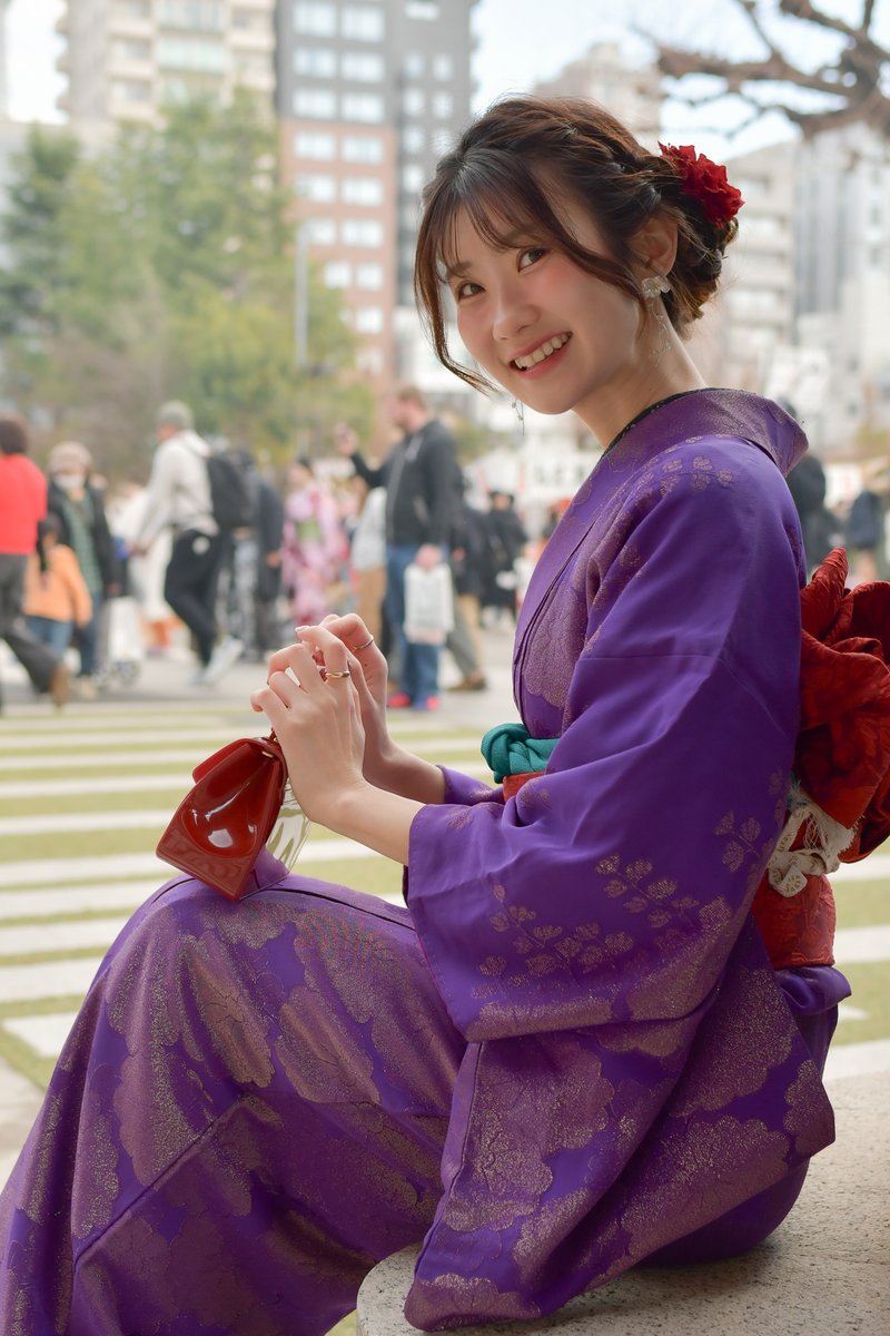 Model：#小松花恋 さん （<a href="/komatukaren/">小松花恋</a>） 

浅草寺の境内は人で賑わっていましたが、僕には花恋ちゃんしか見えませんでした👘

#photomodel #着物 #portrait                                                                                                

※ご本人掲載確認済み
