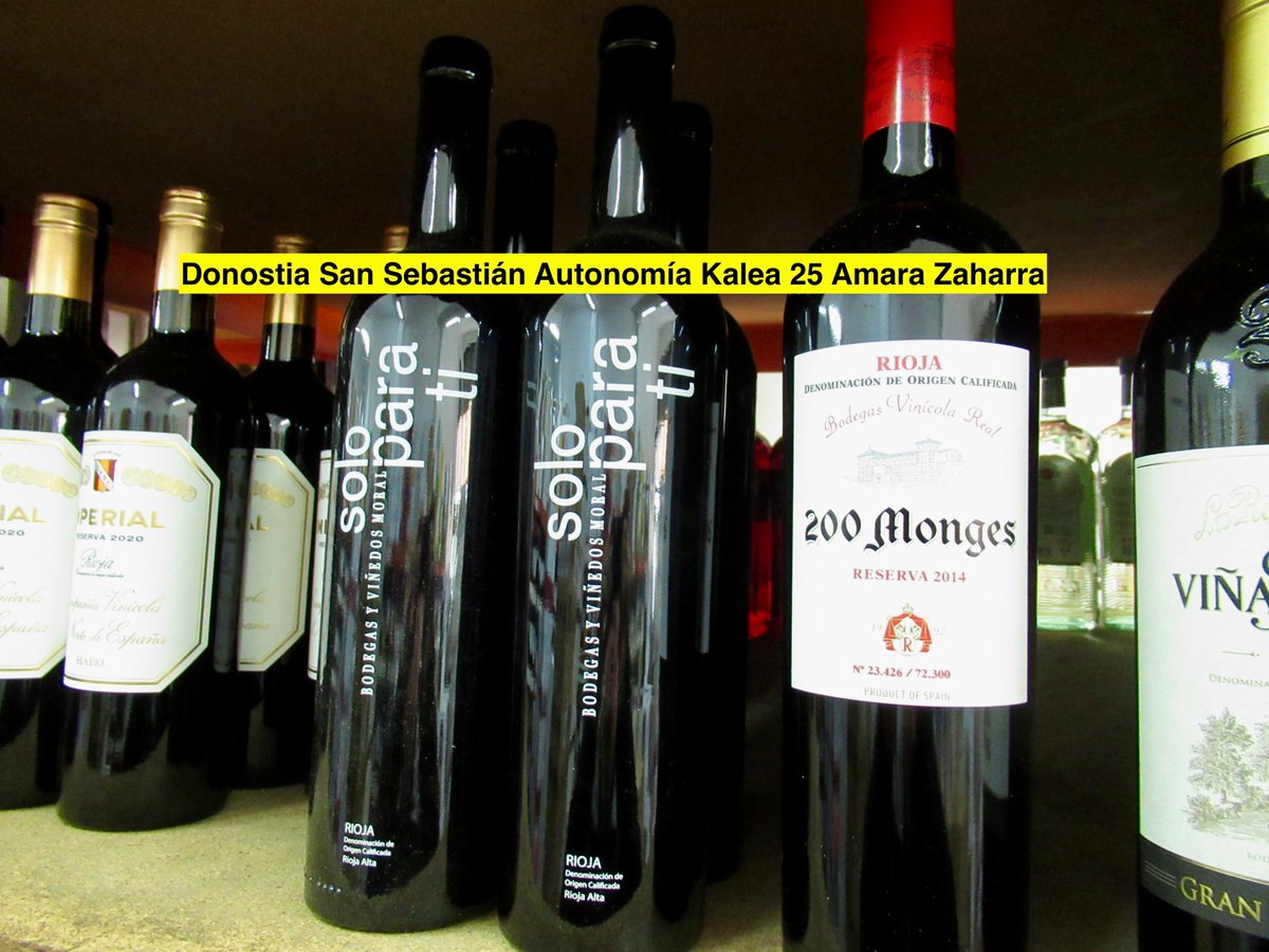 Más Tamborrada 2026 SOLO PARA TI <a href="/CovylsaDonostia/">Covylsa Donostia</a>  

Garnacha Tinta 100% Denominación de Origen Controlada RIOJA ALTA. La cosecha es del año 2020. La producción es de 728 botellas envejecidas en roble francés, Radoux, seleccionado por su tamaño de grano fino y tostado en