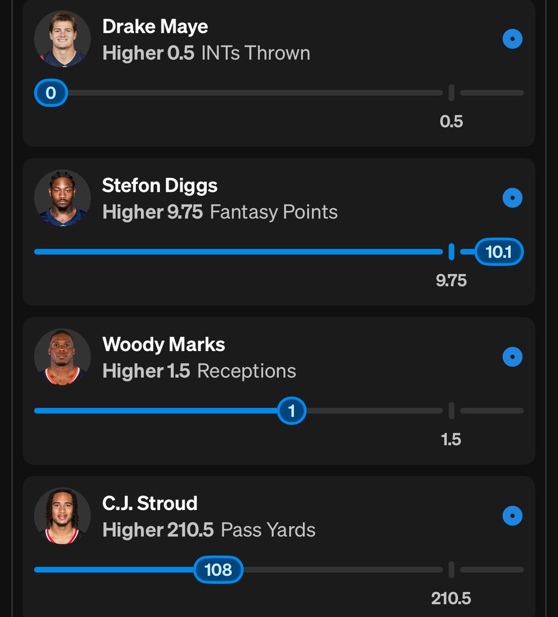 PicksWithSly's tweet image. Diggs ✅ Maye it’s ok to throw one CJ has 3 .
