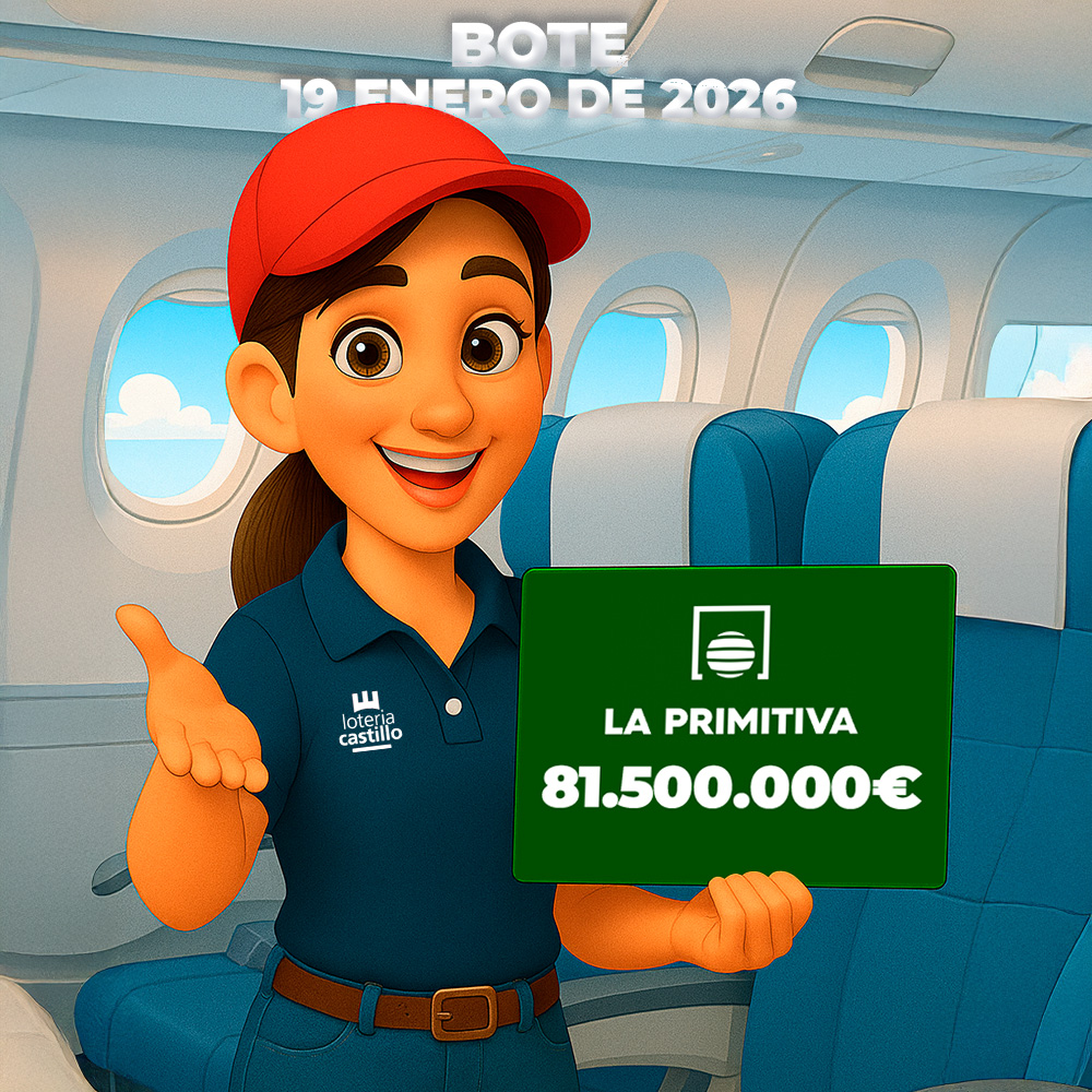 ¡Increíble la cantidad de millones que se sortean hoy en La Primitiva! ¿No irás a desperdiciar esta oportunidad no? 👎 

Puedes jugar desde nuestra web:
loteriacastillo.com/nw-primitiva

#LaPrimitiva