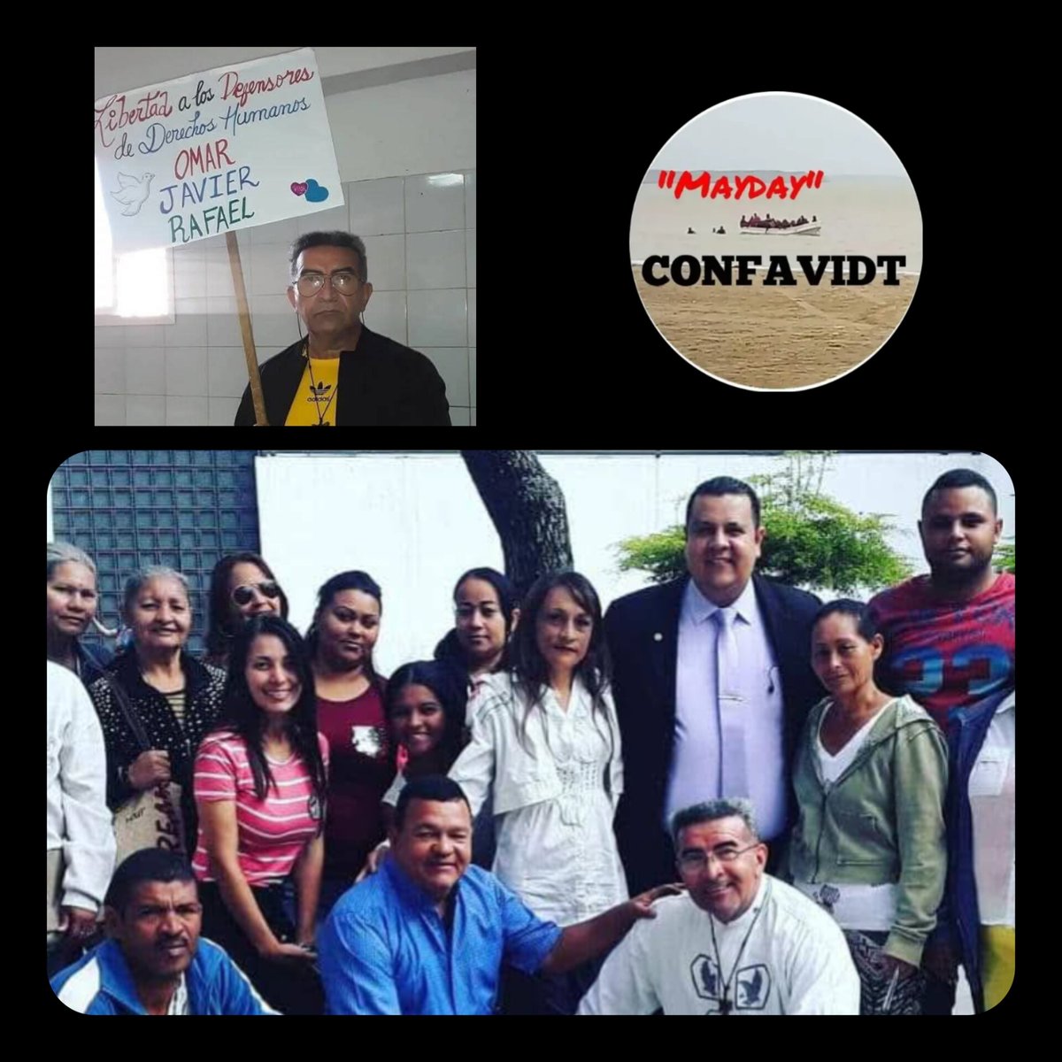 LIBERTAD PARA JAVIER!

Hoy #18Enero se cumplen 1661 días de la injusta y arbitraria detención de nuestro hermano Javier Tarazona Director de <a href="/FundaREDES_/">FundaREDES</a>

Hombre de luchas por la defensa de los derechos humanos y fiel compañero de las victimas.

#QueSeanTodos