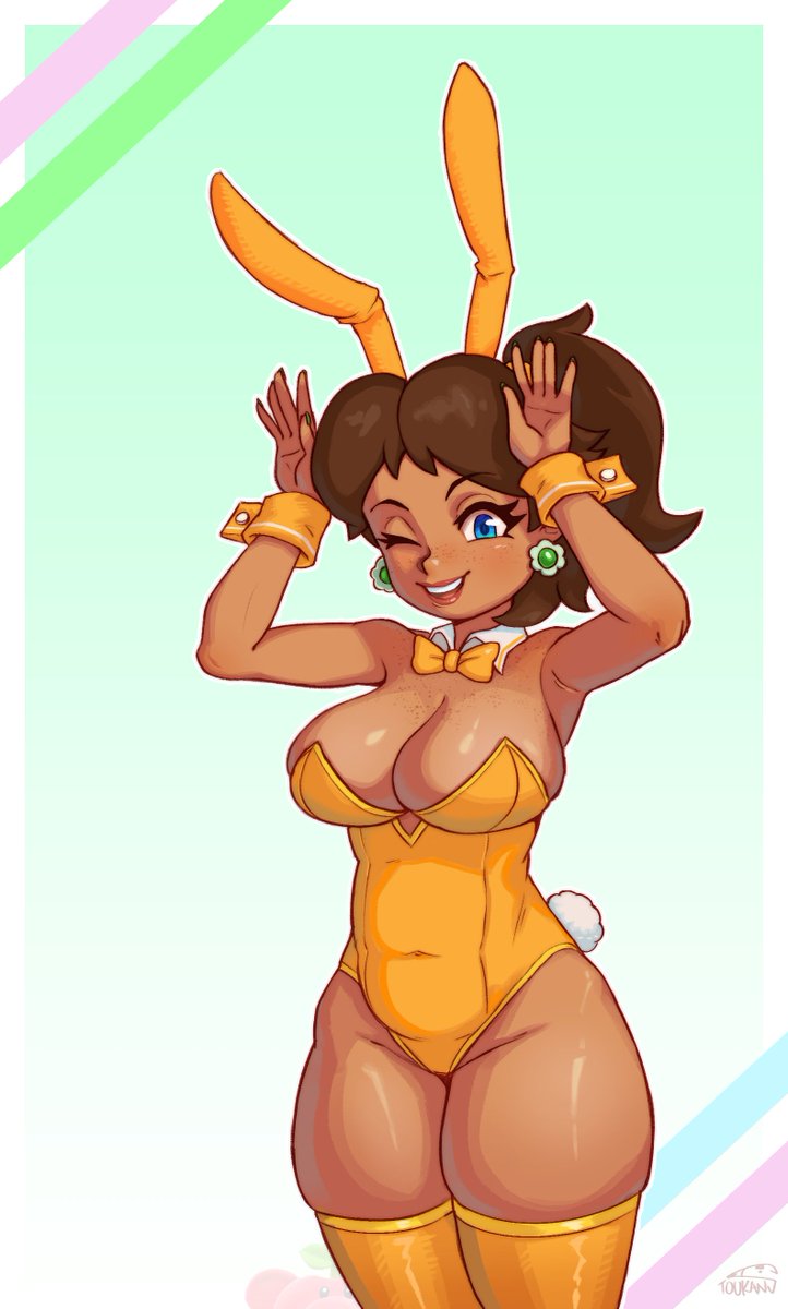 thiccans's tweet photo. old art but Bunny Daisy~ https://t.co/qUba9RF3ph