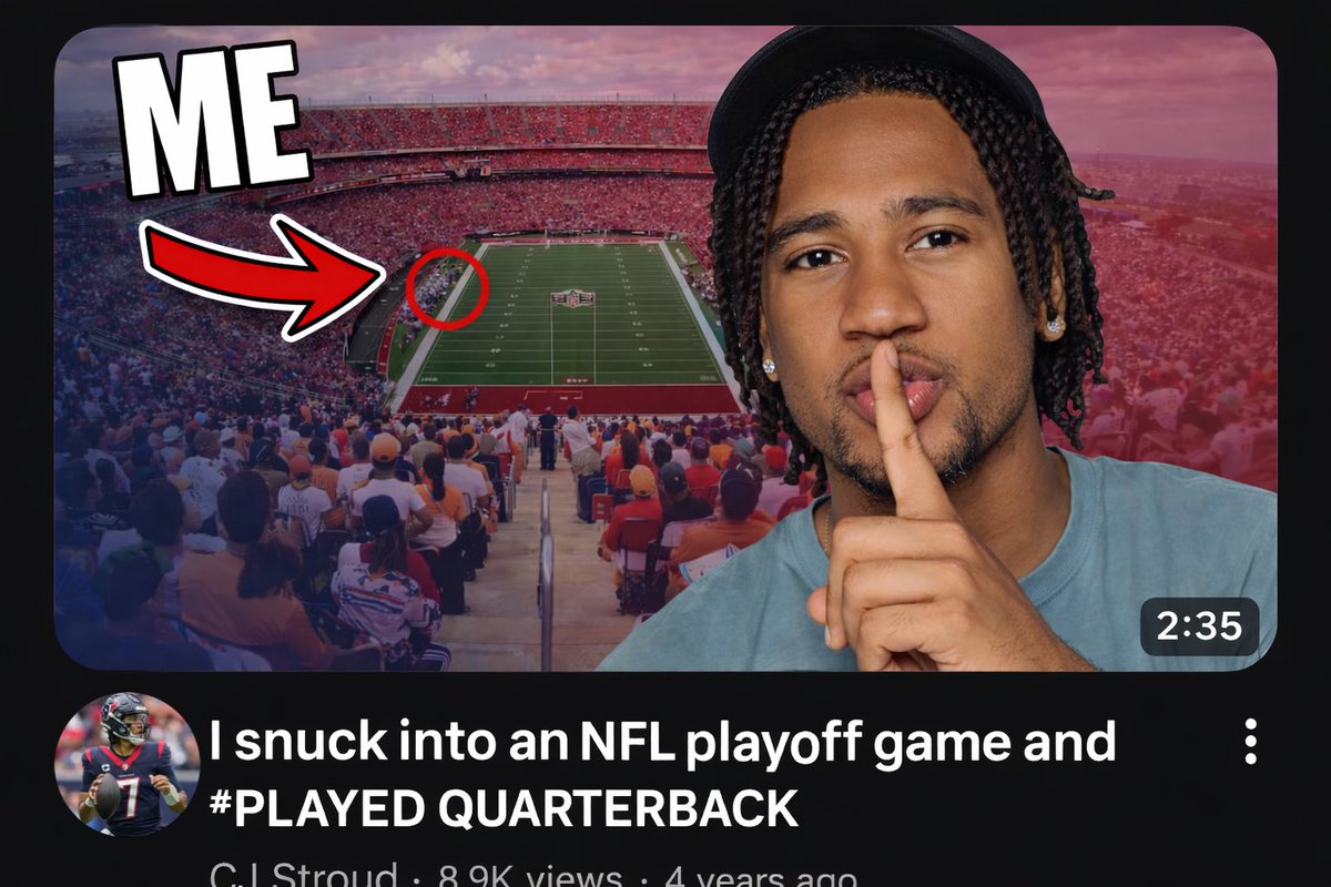 CJ Stroud against the Patriots...🤦‍♂️