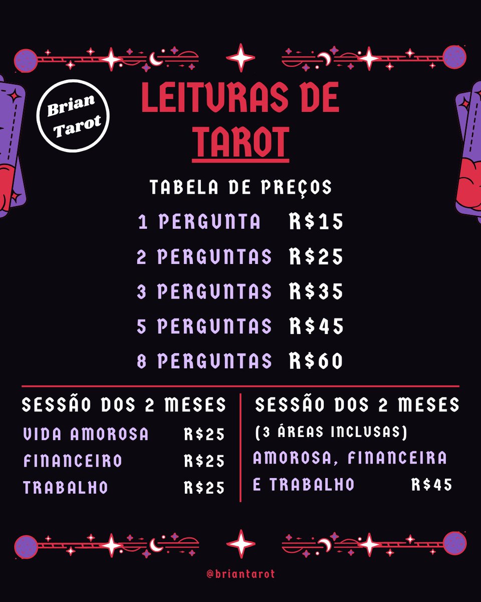 LordeJanna's tweet photo. Bora jogar um tarot comigo ? 
@briantarot no instagram ou pode chamar na dm aqui mesmo. https://t.co/OjwbjAYcgJ