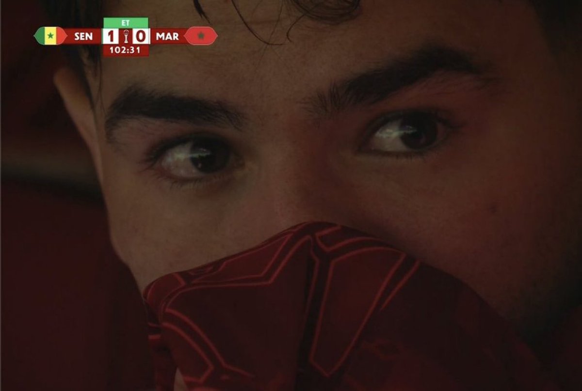 الرجل عيونه غارقه بالدموع و مدربه لعن خامس جد له و جمهور المغرب ينتظره برا عشان يلعنون سلسفيله 

ومغرد تويتر بكل برود يقول هل كان متعمد ؟ 🙂