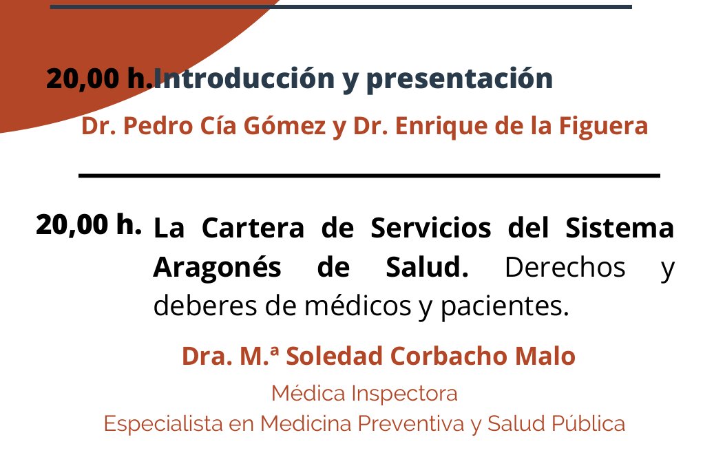 icomsoria's tweet photo. Los Coordinadores del Foro de Deontologia Médica del ICOMZ,  tienen el placer de invitarle a la cuarta sesión de la etapa 2025-26, el miércoles 28 de enero, en formato online / presencial. 
Tel: 976 388 011 | Ext: 2162
Web: https://t.co/pQUaWYbiFi

#deontologíamédica https://t.co/LxFcwJsXeL