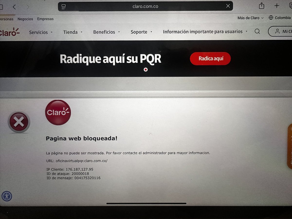 Katiz07's tweet photo. @ClaroTeAyuda @sicsuper ❗️FALSO❗️han vulnerado mi privacidad y seguridad al duplicar mi línea personal. Y sus canales de PQR no funciona. RESPONDAN YA https://t.co/CVoaM3ytVU