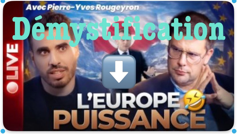 1️⃣ J’ai regardé le live <a href="/idrissaberkane/">Idriss J. Aberkane Ph.D x3</a> / <a href="/rougeyronpierre/">PierreYves Rougeyron</a> sur le Groenland.
J’ai pris des notes.
J’ai vérifié les faits.
Et spoiler : c’est pas une analyse, c’est un mille-feuille de sophismes nappé au jargon.
Thread pour démonter. Jusqu’au bout.
🧵👇