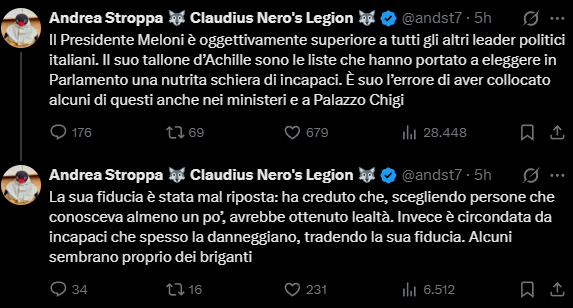 Andrea Stroppa, considerato il referente e amico di Elon Musk in Italia, la tocca piano...😄😄😄