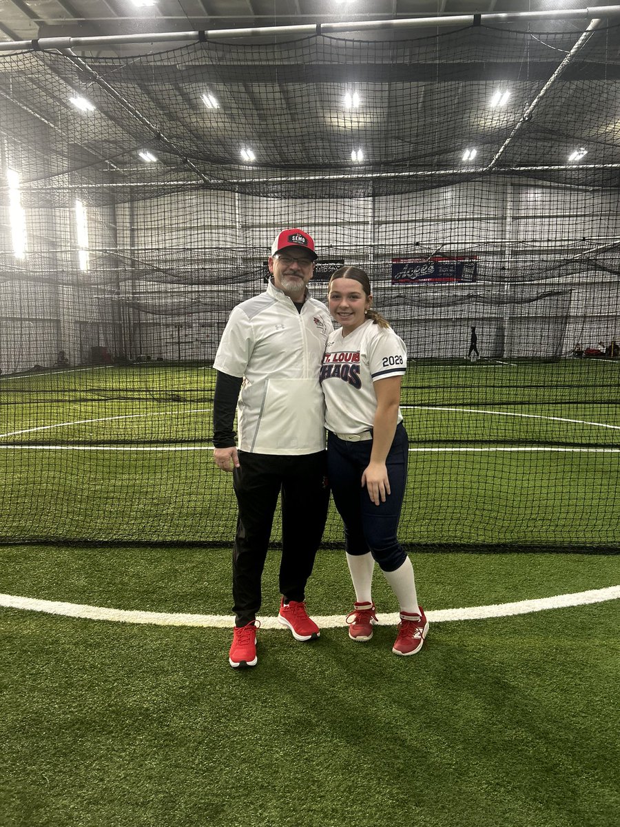 I had a great time at the <a href="/SEMOsoftball/">SEMO Softball</a> camp today!! Thank you so much for all the corrective criticism and the great time!!