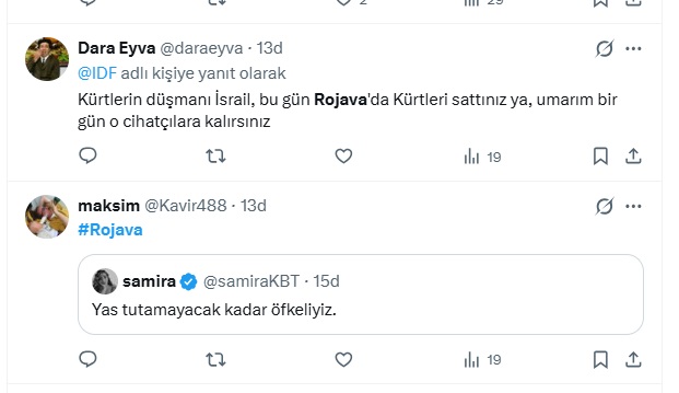 volkan_giritli's tweet photo. 📌Rojava, Rojava diyorlardı, artık bir Rojava yok.
İsrail'e küfreden mi ararsın, Amerika'ya bizi sattınız diyen mi? El şeyi ile gerdeğe girersen böyle olur işte.
Bekleyin, Rojhilat'ınızı da sikip atıcaz... https://t.co/80O2pmgYrH