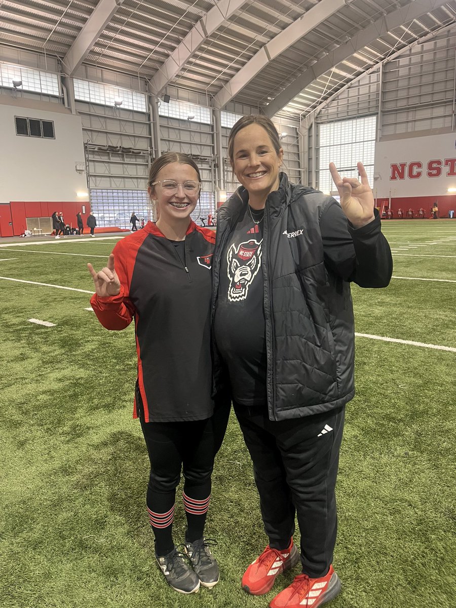 North Carolina State✅! I had so much fun learning new drills and talking to the coaches and players! Absolutely beautiful campus and facilities! <a href="/PackSoftball/">NC State Softball</a> <a href="/boschml/">Michael Bosch</a> <a href="/grayskye26/">Grayson Radcliffe</a> <a href="/LLefty18/">Lindsay Leftwich</a> <a href="/IMG_Carroll_09/">Indiana Magic Gold 16U Carroll</a>