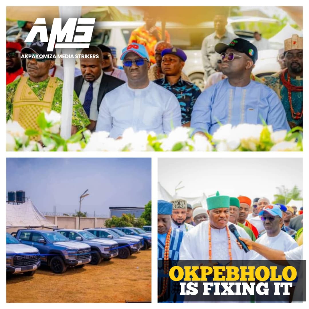 2Danigold's tweet photo. Okpebholo Reinforces Edo Central Security with New Patrol Vehicles, Welfare Boost https://t.co/LtGFkWo71v