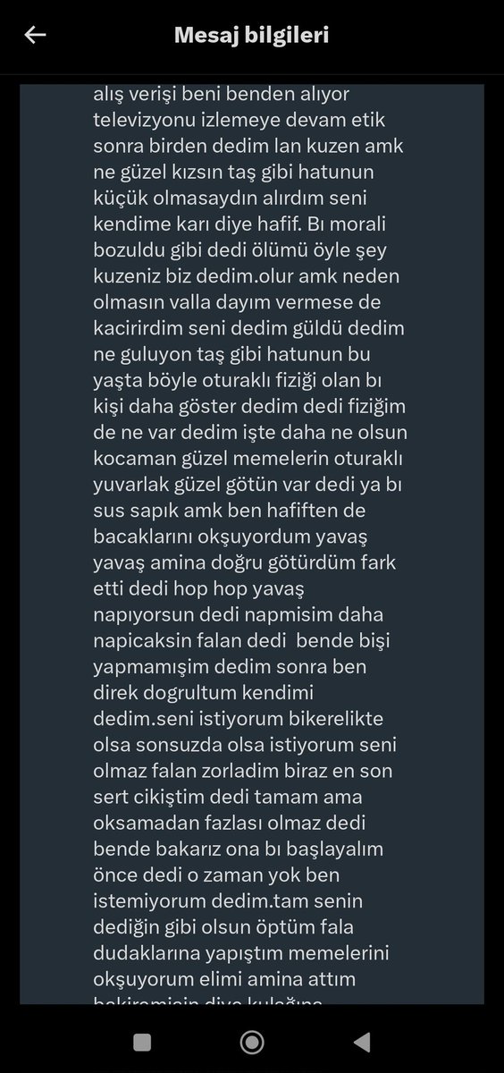 Urfasayfitiraf's tweet photo. 19 yaşındaki kuzeniyle birlikte olmuş takipçim part 1 https://t.co/3EixO08rOR