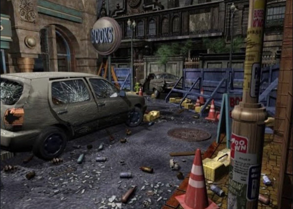 PolyDepression's tweet image. Pre-rendered background appreciation post