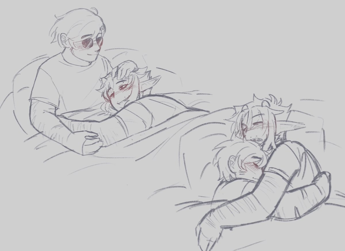 Andro_Dino's tweet image. pops my head out of my hidey hole again
looks around
we good? okay. 

I’m normal abt them I swear