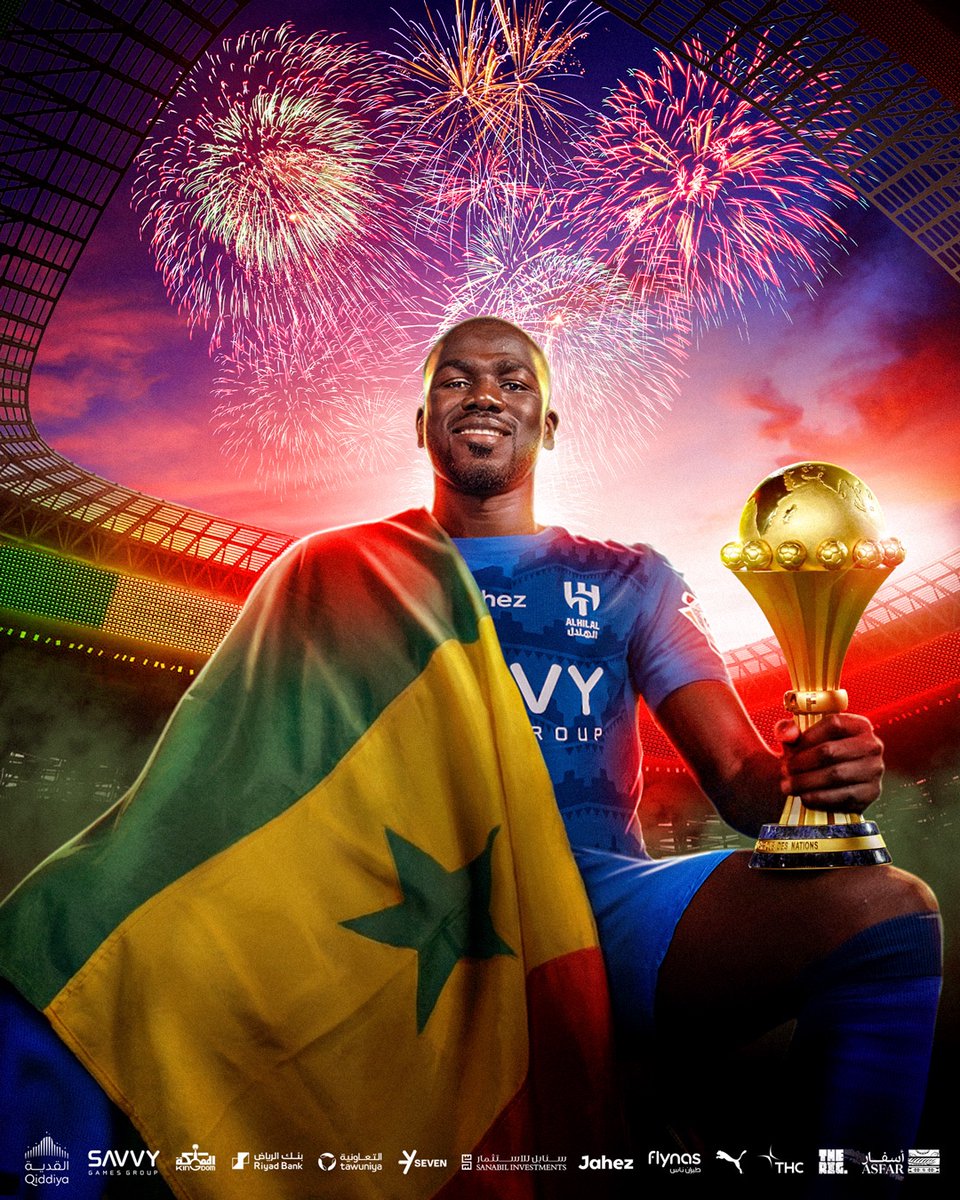 Alhilal_FC's tweet image. صخرة #الهلال "خاليدو كوليبالي" يحقق مع منتخب بلاده "السنغال" كأس أمم أفريقيا 2025 🏆

تهانينا "كولي" 💙👏