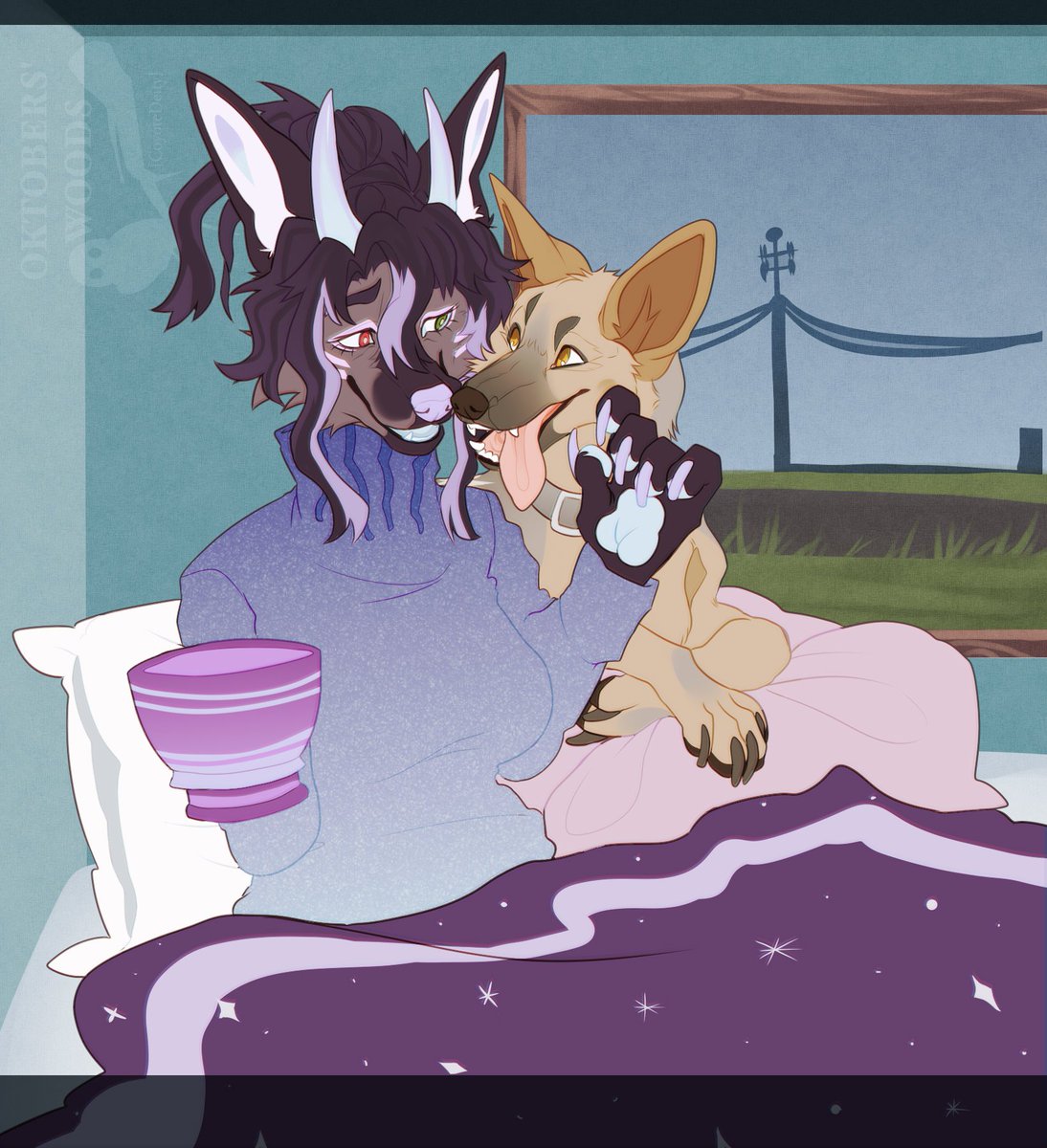 A girl and her Muttly🥰🥰🥰