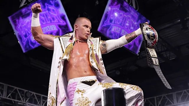 WrestlePurists's tweet image. Kyle Fletcher’s 2025…

• 114 day reign as TNT Champion
• Main evented AEW All Out
• Continental Classic semi-finalist

Nominated for:
Best In-Ring
 
Say. His. Full. Name.