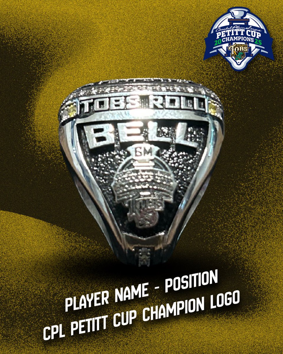 SmithfieldTobs's tweet photo. RINGin’ in the New Year 💍🏆

The Tobs 2025 Championship Rings have arrived, and they are GLORIOUS 🤩

The Champs will be back in action in 2027 to claim another 💍 https://t.co/KbBEXN5y6y