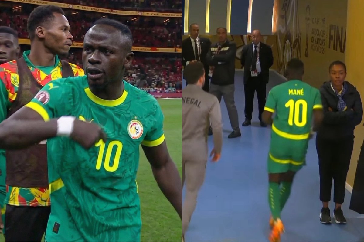 oficialsincerao's tweet image. O que o Mané se agigantou hoje não tá escrito.

Depois do gol anulado de Senegal e do pênalti marcado para Marrocos no último segundo, a Seleção Senegalesa se retirou do gramado. Mané permaneceu lá, foi buscar o time inteiro no vestiário, voltaram pro jogo, Mendy pegou o pênalti…